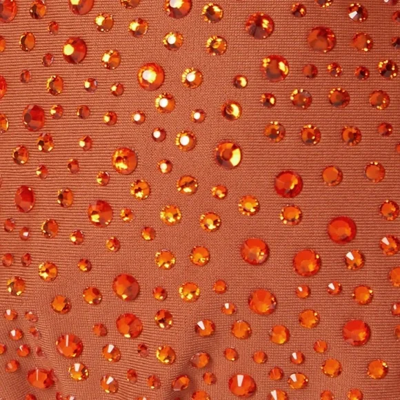 NWT Cult Gaia Raven Triangle Bikini Top in Amber - Picture 4 of 9